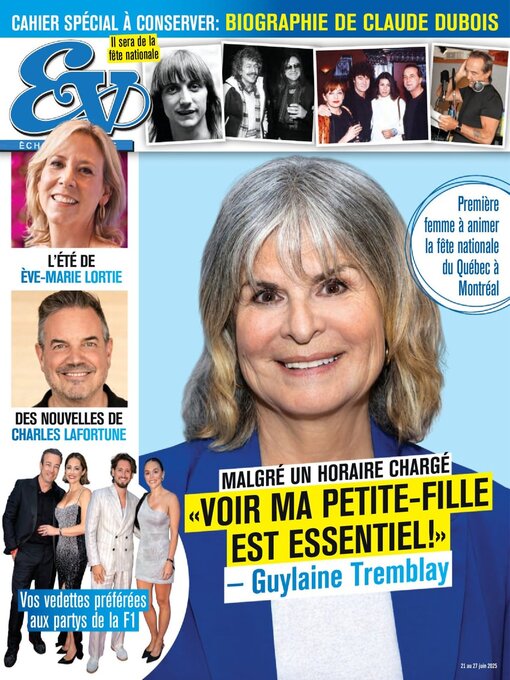 Title details for Échos Vedettes by TVA Publications Inc. - Available